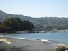 大槌町吉里吉里湾(井上ひさし作の小説で有名になった町の穏やかな海)